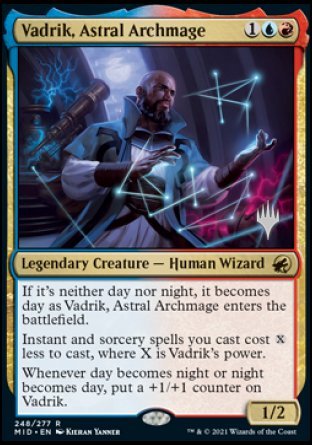 Vadrik, Astral Archmage (Promo Pack) [Innistrad: Midnight Hunt Promos] | RetroPlay Games