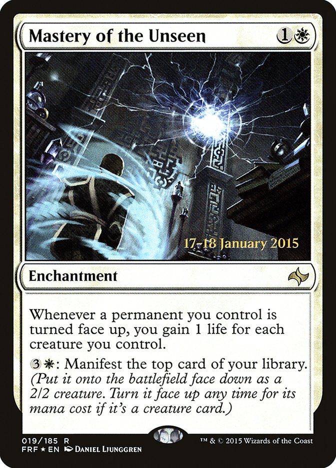 Mastery of the Unseen  [Fate Reforged Prerelease Promos] | RetroPlay Games