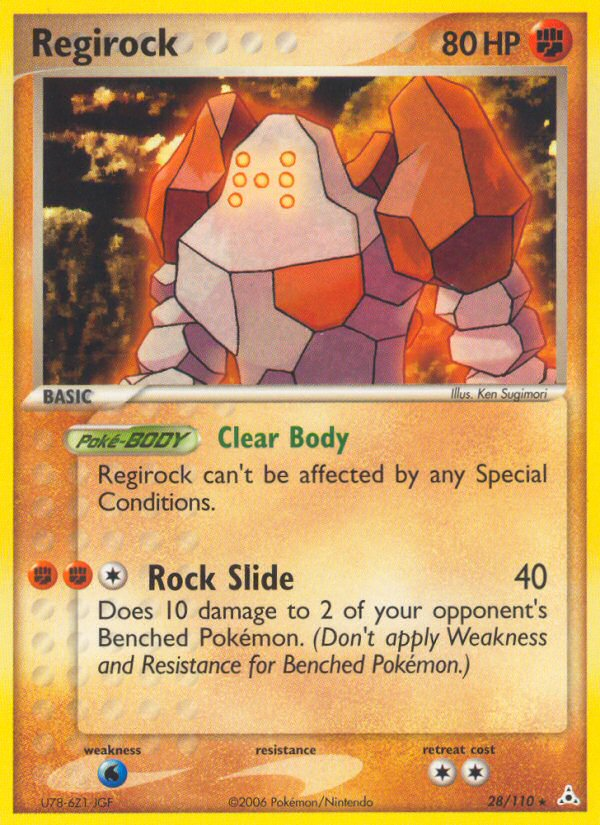 Regirock (28/110) [EX: Holon Phantoms] | RetroPlay Games