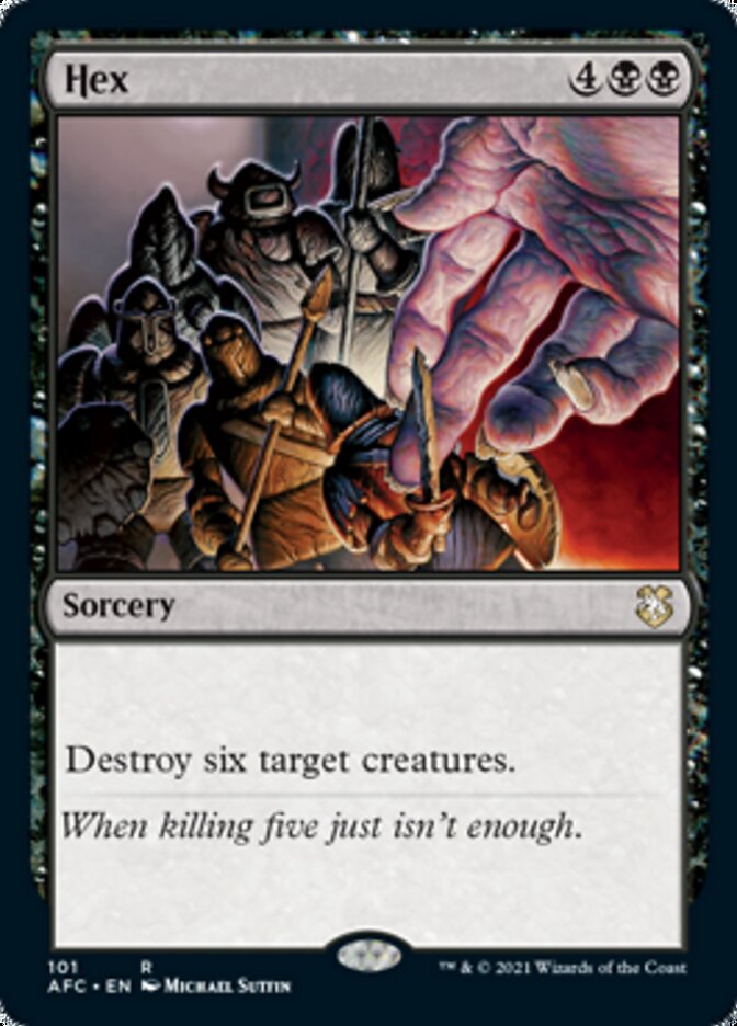 Hex [Dungeons & Dragons: Adventures in the Forgotten Realms Commander] | RetroPlay Games