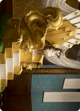 Yoshimaru, Ever Faithful Art Card [Kamigawa: Neon Dynasty Art Series] | RetroPlay Games