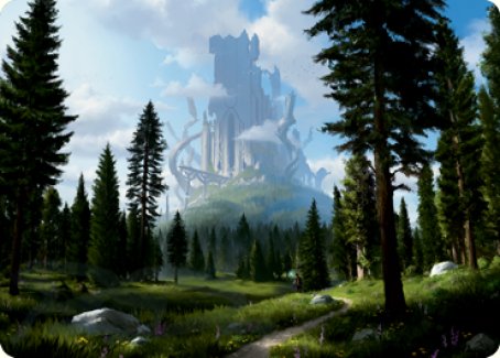 Forest (278) Art Card [Dungeons & Dragons: Adventures in the Forgotten Realms Art Series] | RetroPlay Games