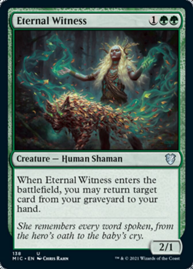 Eternal Witness [Innistrad: Midnight Hunt Commander] | RetroPlay Games