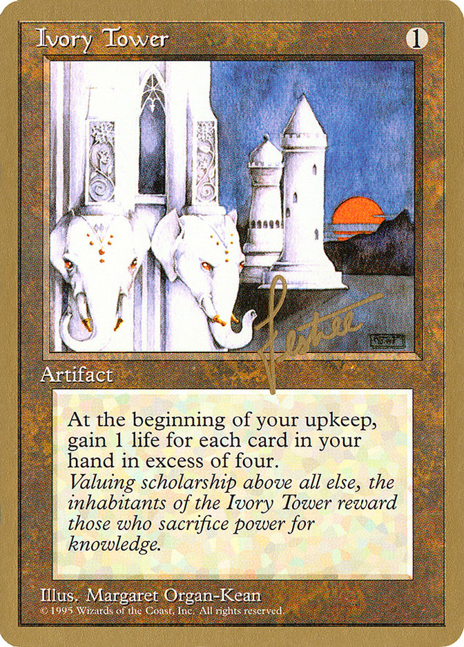 Ivory Tower (Bertrand Lestree) [Pro Tour Collector Set] | RetroPlay Games