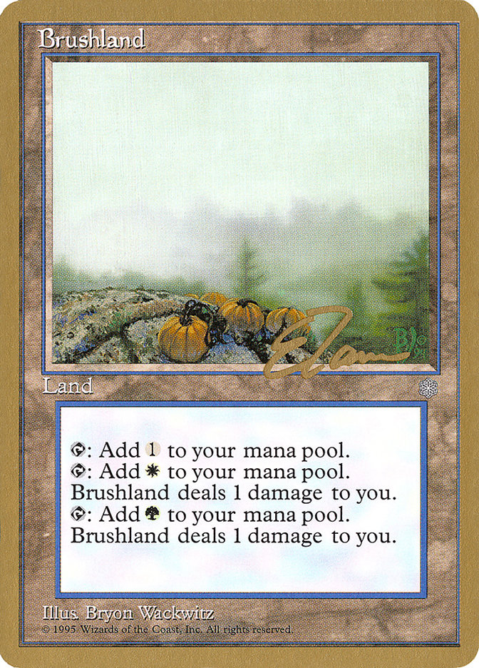 Brushland (Eric Tam) [Pro Tour Collector Set] | RetroPlay Games