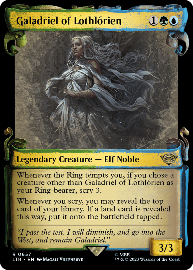 Galadriel of Lothlorien [The Lord of the Rings: Tales of Middle-Earth Showcase Scrolls] | RetroPlay Games