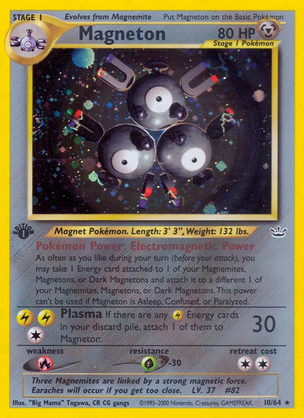 Magneton (10/64) [Neo Revelation 1st Edition] | RetroPlay Games