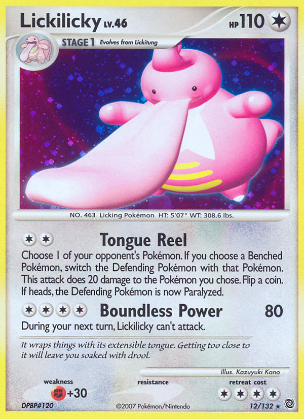 Lickilicky (12/132) [Diamond & Pearl: Secret Wonders] | RetroPlay Games