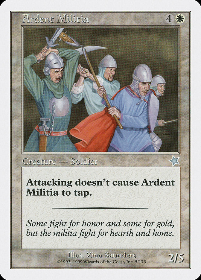 Ardent Militia [Starter 1999] | RetroPlay Games