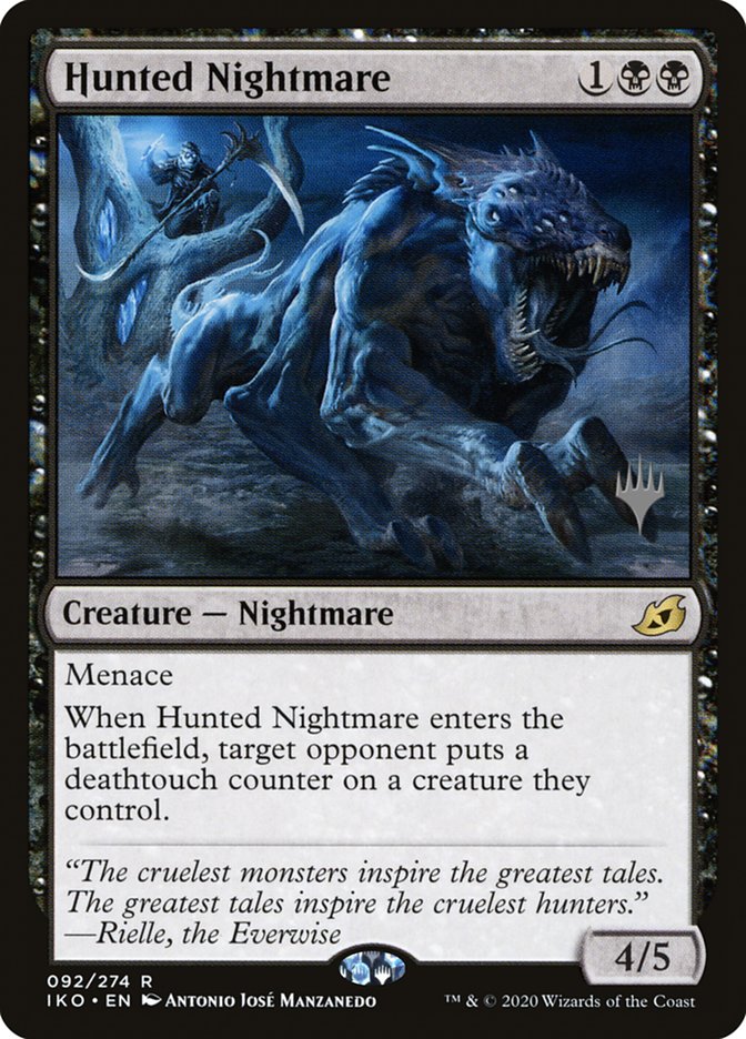 Hunted Nightmare (Promo Pack) [Ikoria: Lair of Behemoths Promos] | RetroPlay Games