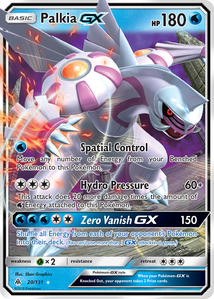 Palkia GX (20/131) [Sun & Moon: Forbidden Light] | RetroPlay Games