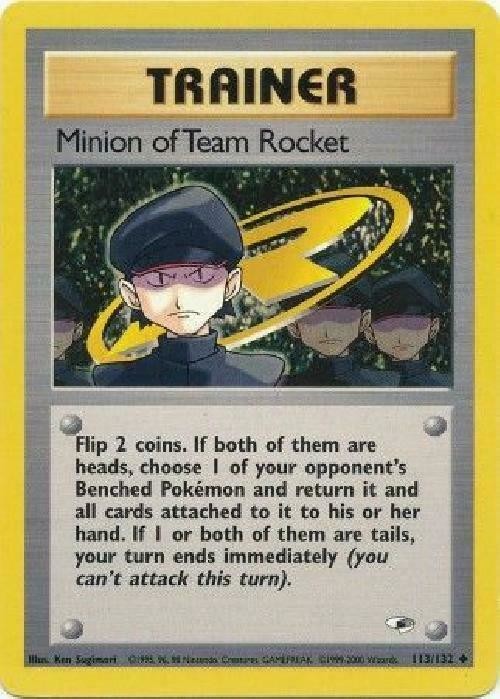 Minion of Team Rocket (113/132) [Gym Heroes Unlimited] | RetroPlay Games