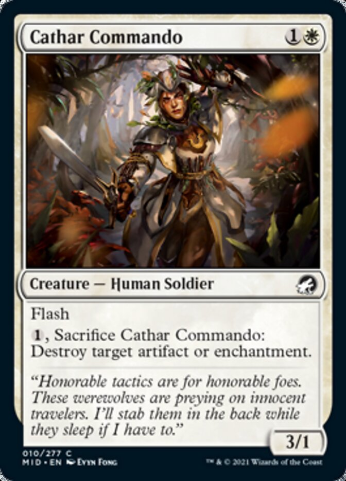 Cathar Commando [Innistrad: Midnight Hunt] | RetroPlay Games