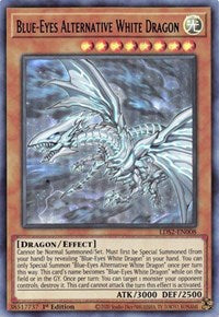 Blue-Eyes Alternative White Dragon (Blue) [LDS2-EN008] Ultra Rare | RetroPlay Games