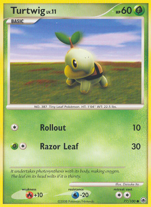 Turtwig (77/100) [Diamond & Pearl: Majestic Dawn] | RetroPlay Games