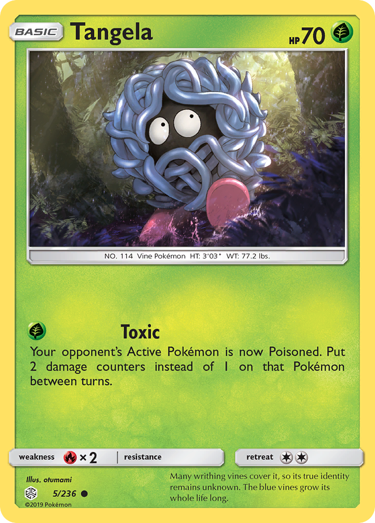 Tangela (5/236) [Sun & Moon: Cosmic Eclipse] | RetroPlay Games