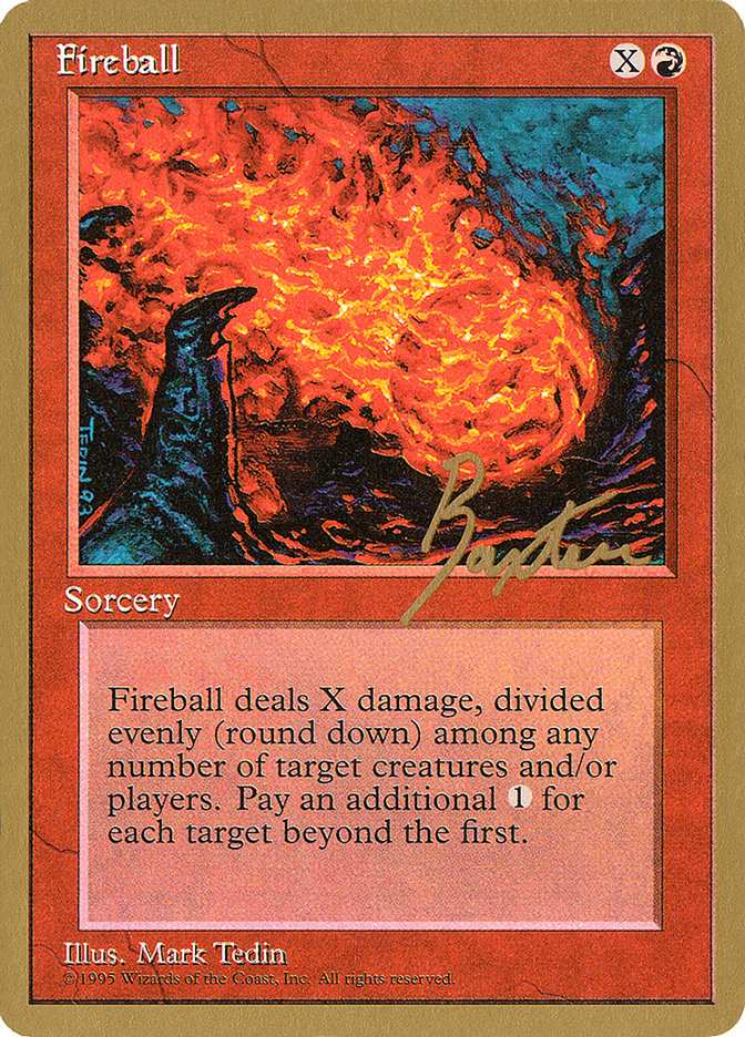 Fireball (George Baxter) [Pro Tour Collector Set] | RetroPlay Games
