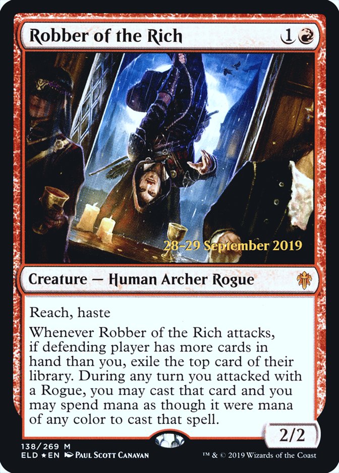 Robber of the Rich  [Throne of Eldraine Prerelease Promos] | RetroPlay Games