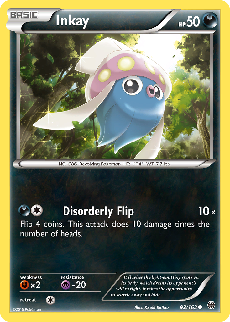 Inkay (93/162) [XY: BREAKthrough] | RetroPlay Games