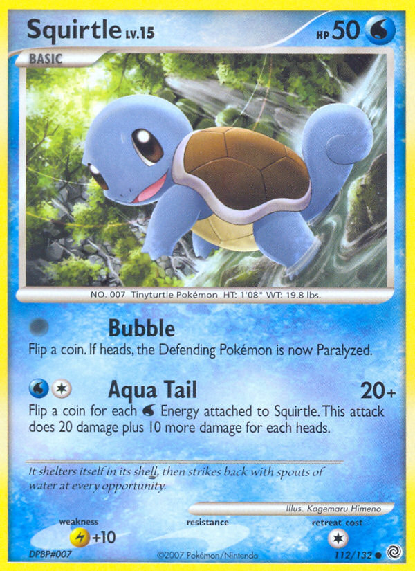 Squirtle (112/132) [Diamond & Pearl: Secret Wonders] | RetroPlay Games