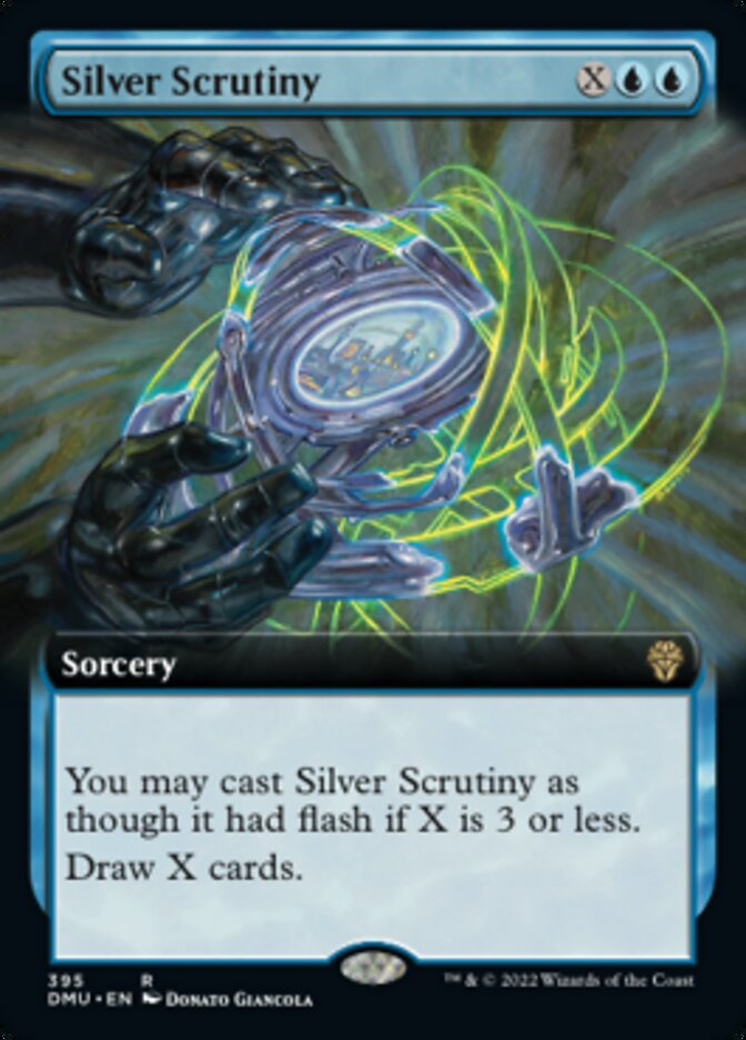 Silver Scrutiny (Extended Art) [Dominaria United] | RetroPlay Games
