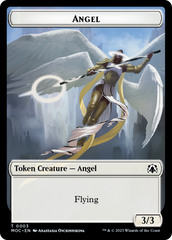 Angel (3) // Demon Double-Sided Token [March of the Machine Commander Tokens] | RetroPlay Games