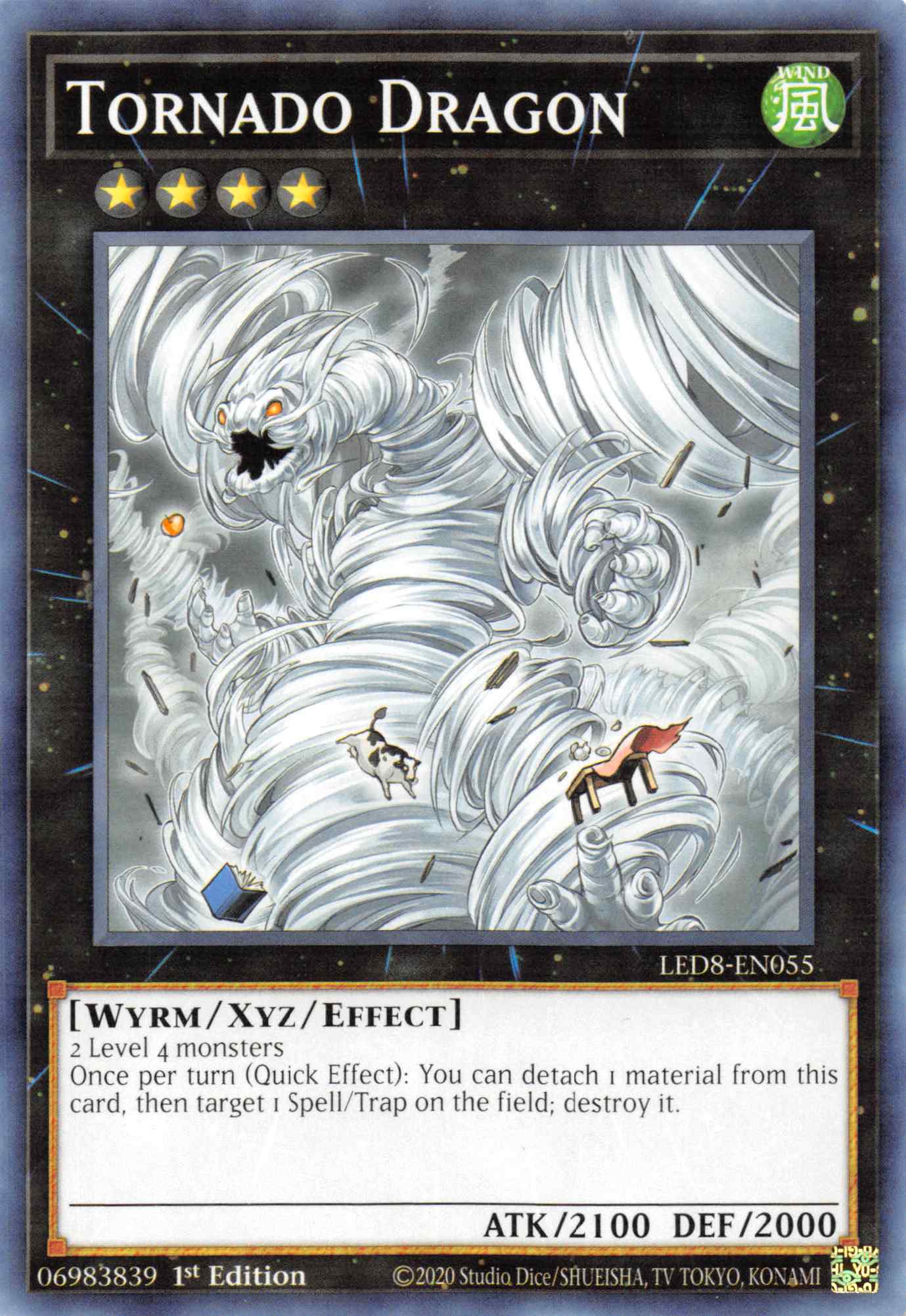 Tornado Dragon [LED8-EN055] Common | RetroPlay Games