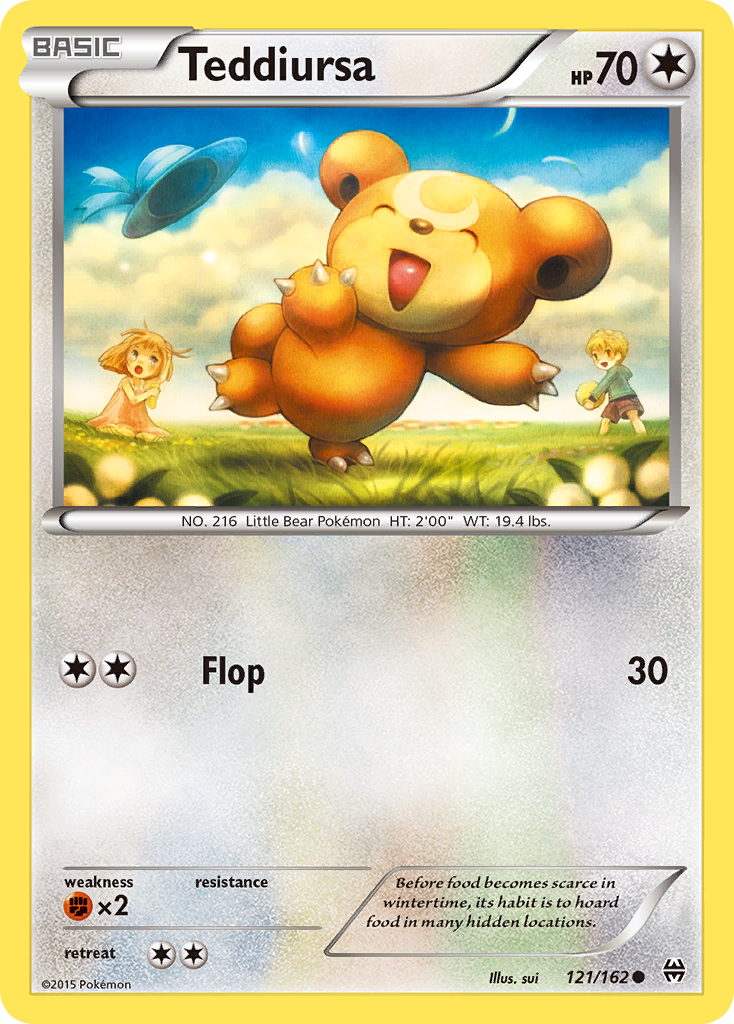 Teddiursa (121/162) [XY: BREAKthrough] | RetroPlay Games