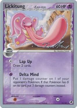 Lickitung (19/101) (Delta Species) (Legendary Ascent - Tom Roos) [World Championships 2007] | RetroPlay Games