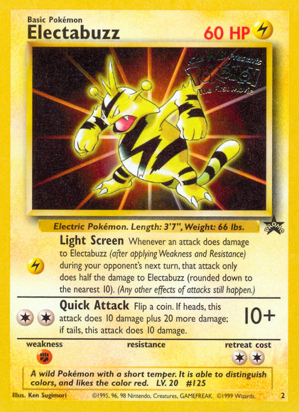 Electabuzz (2) [Wizards of the Coast: Black Star Promos] | RetroPlay Games