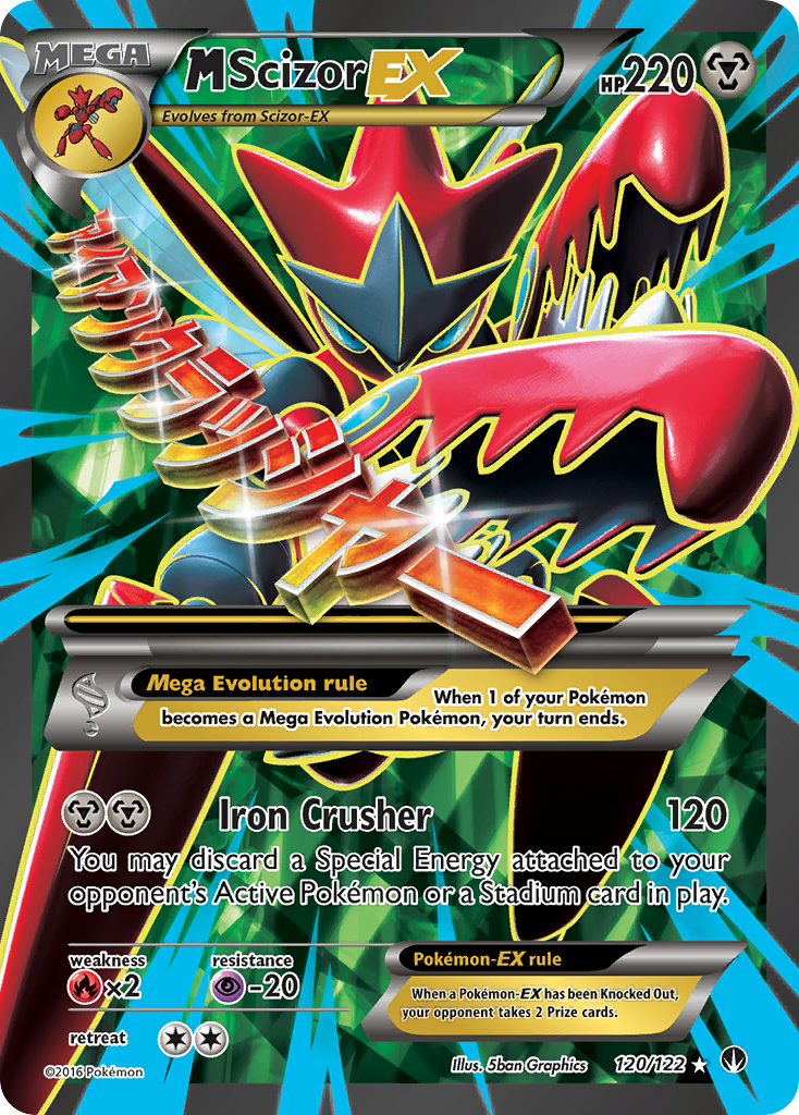 M Scizor EX (120/122) [XY: BREAKpoint] | RetroPlay Games