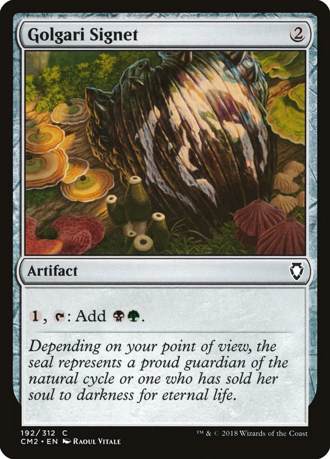 Golgari Signet (192/312) [Commander Anthology Volume II] | RetroPlay Games