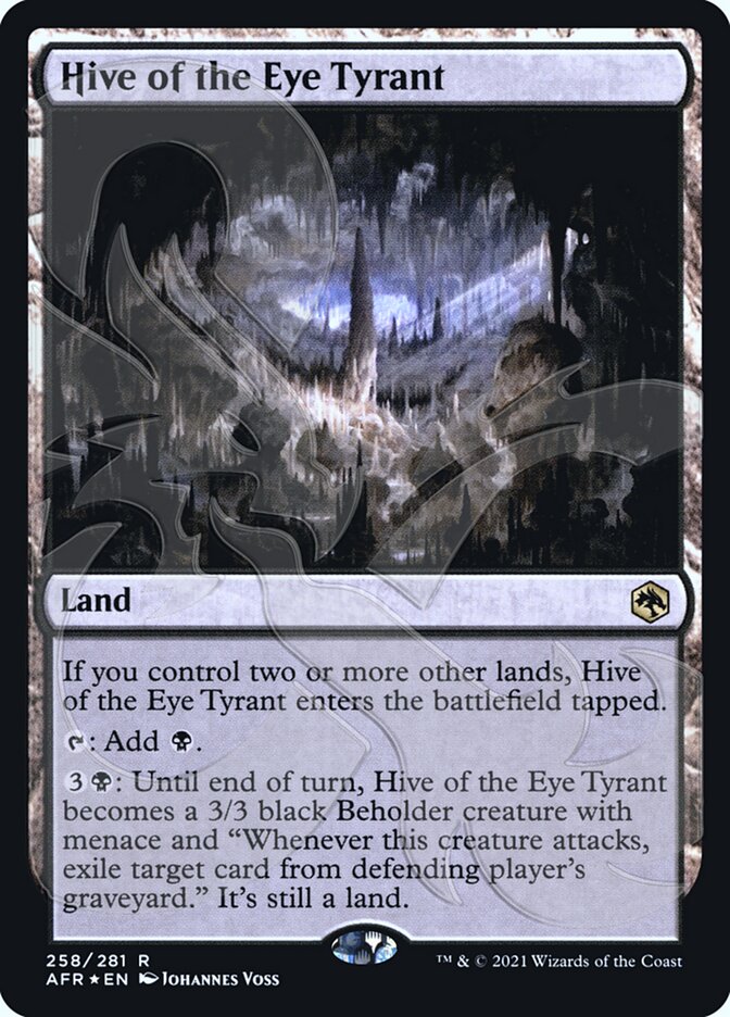 Hive of the Eye Tyrant (Ampersand Promo) [Dungeons & Dragons: Adventures in the Forgotten Realms Promos] | RetroPlay Games