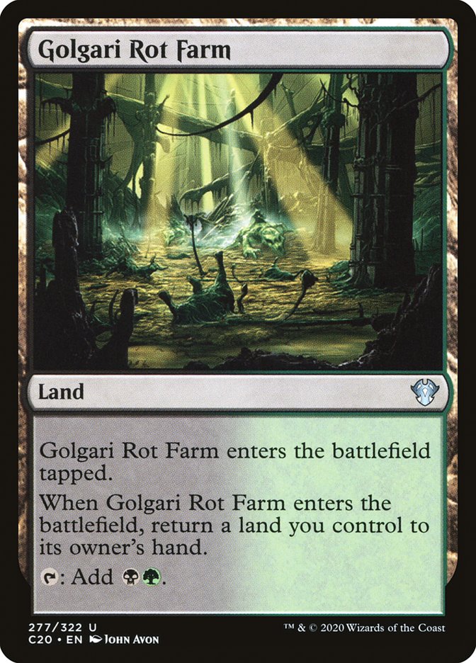 Golgari Rot Farm [Commander 2020] | RetroPlay Games