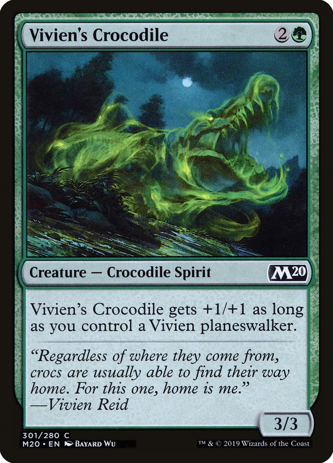 Vivien's Crocodile [Core Set 2020] | RetroPlay Games