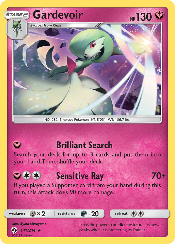 Gardevoir (141/214) [Sun & Moon: Lost Thunder] | RetroPlay Games