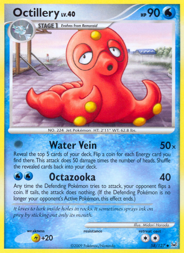 Octillery (58/127) [Platinum: Base Set] | RetroPlay Games