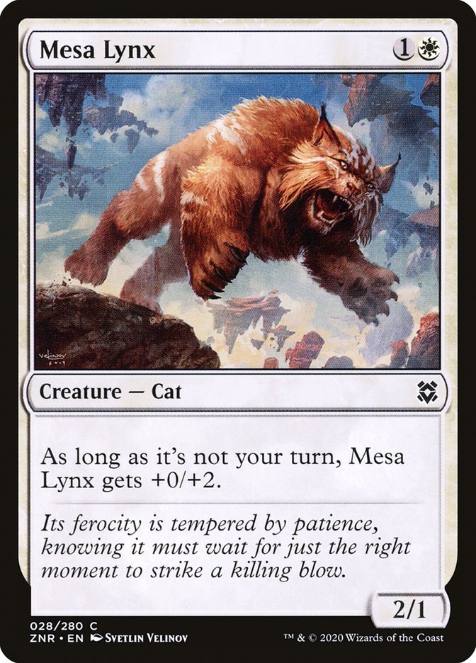 Mesa Lynx [Zendikar Rising] | RetroPlay Games