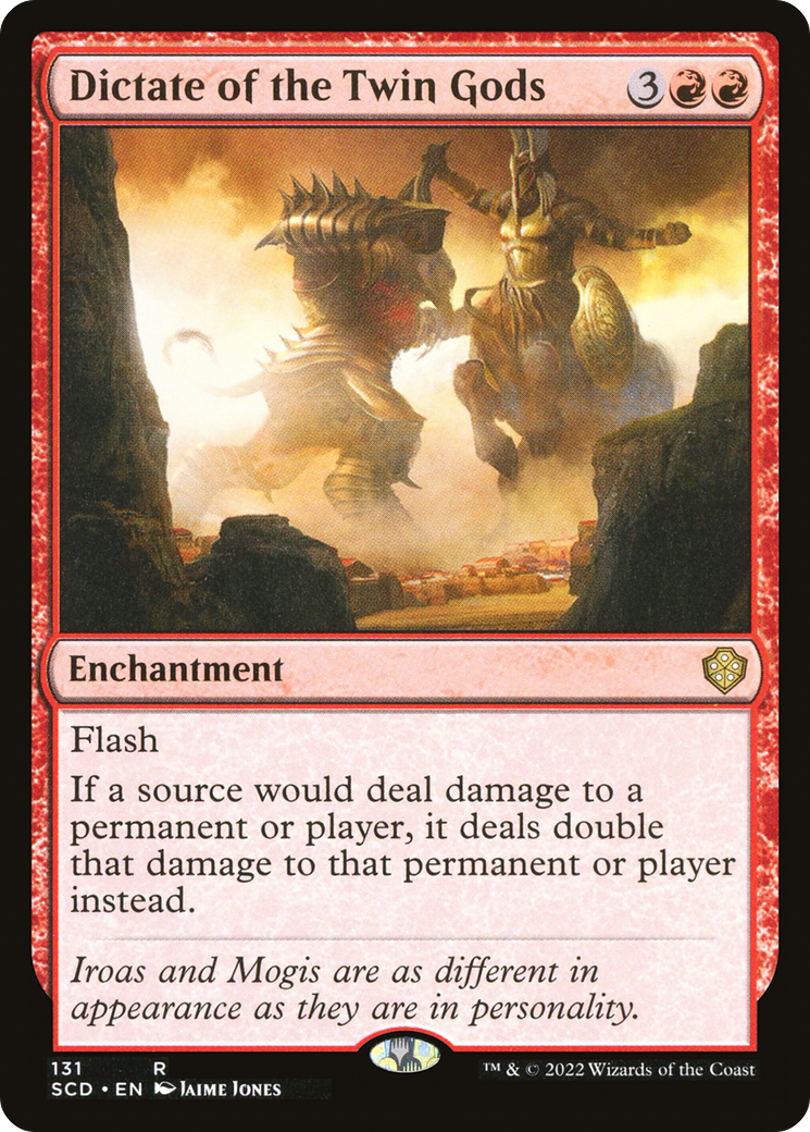 Dictate of the Twin Gods [Starter Commander Decks] | RetroPlay Games