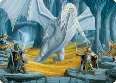 Cave of the Frost Dragon Art Card [Dungeons & Dragons: Adventures in the Forgotten Realms Art Series] | RetroPlay Games