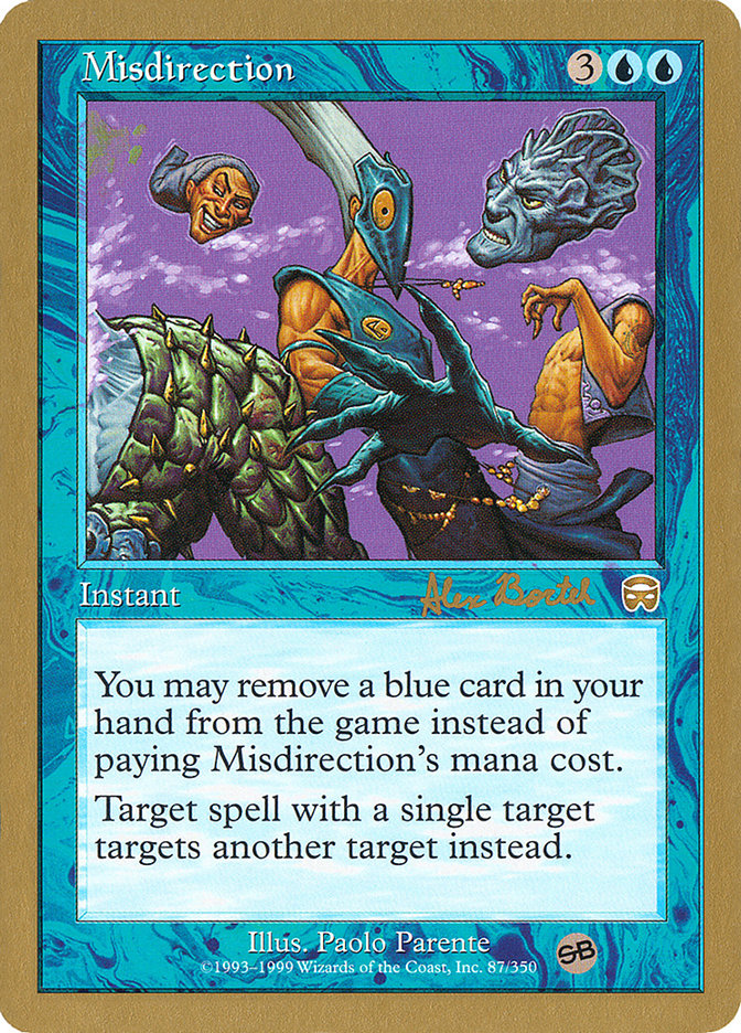 Misdirection (Alex Borteh) (SB) [World Championship Decks 2001] | RetroPlay Games