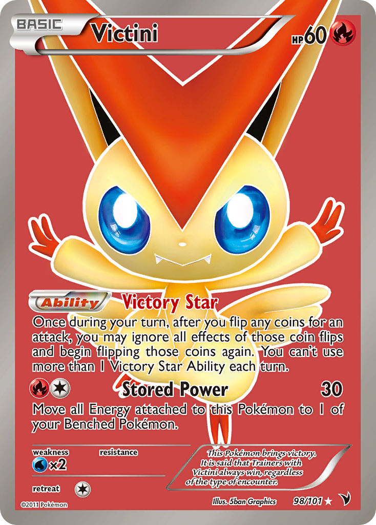 Victini (98/101) [Black & White: Noble Victories] | RetroPlay Games