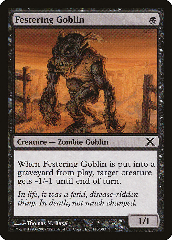 Festering Goblin [Tenth Edition] | RetroPlay Games
