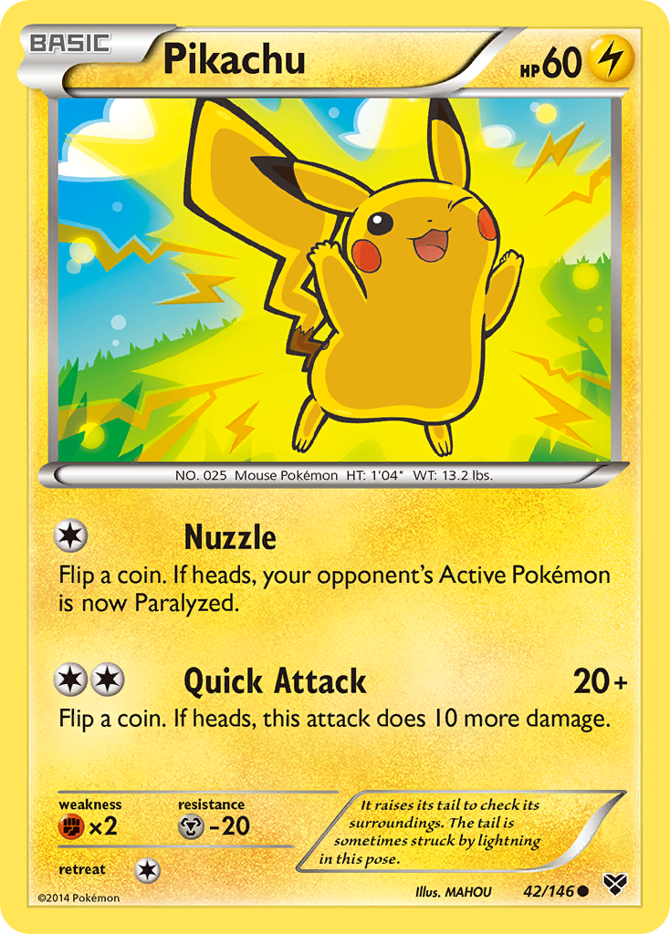 Pikachu (42/146) [XY: Base Set] | RetroPlay Games