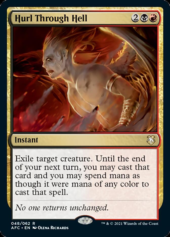 Hurl Through Hell [Dungeons & Dragons: Adventures in the Forgotten Realms Commander] | RetroPlay Games