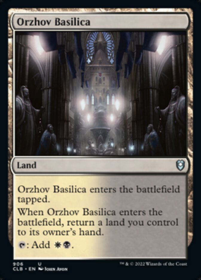 Orzhov Basilica [Commander Legends: Battle for Baldur's Gate] | RetroPlay Games