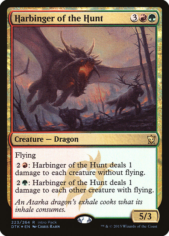 Harbinger of the Hunt (Intro Pack) [Dragons of Tarkir Promos] | RetroPlay Games