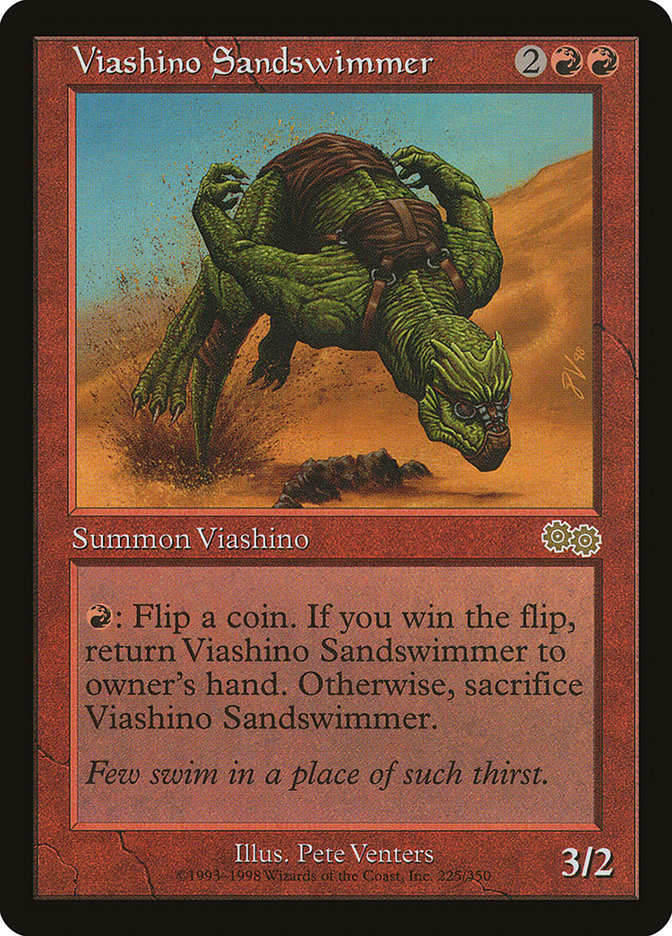 Viashino Sandswimmer [Urza's Saga] | RetroPlay Games