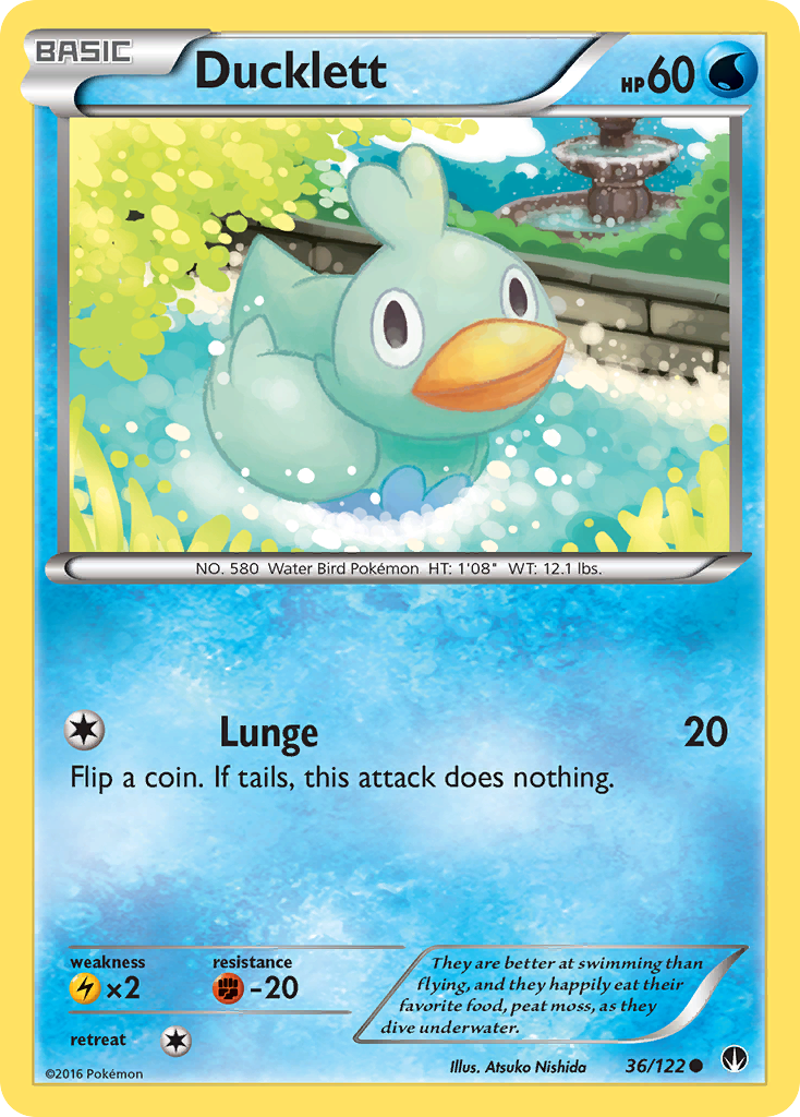 Ducklett (36/122) [XY: BREAKpoint] | RetroPlay Games