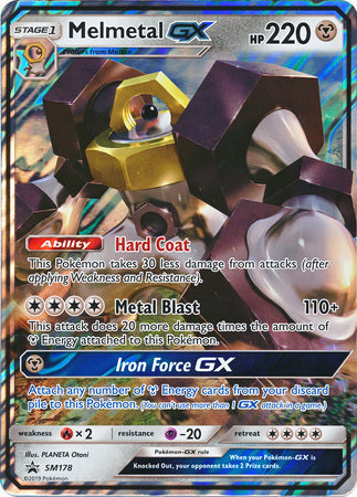 Melmetal GX (SM178) (Jumbo Card) [Sun & Moon: Black Star Promos] | RetroPlay Games